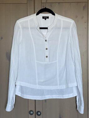 Me+Em White Cotton Shirt